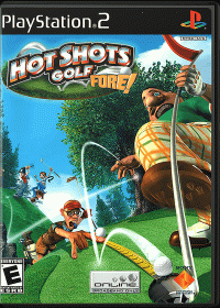 Hot Shots Golf Fore Playstation 2 US box art